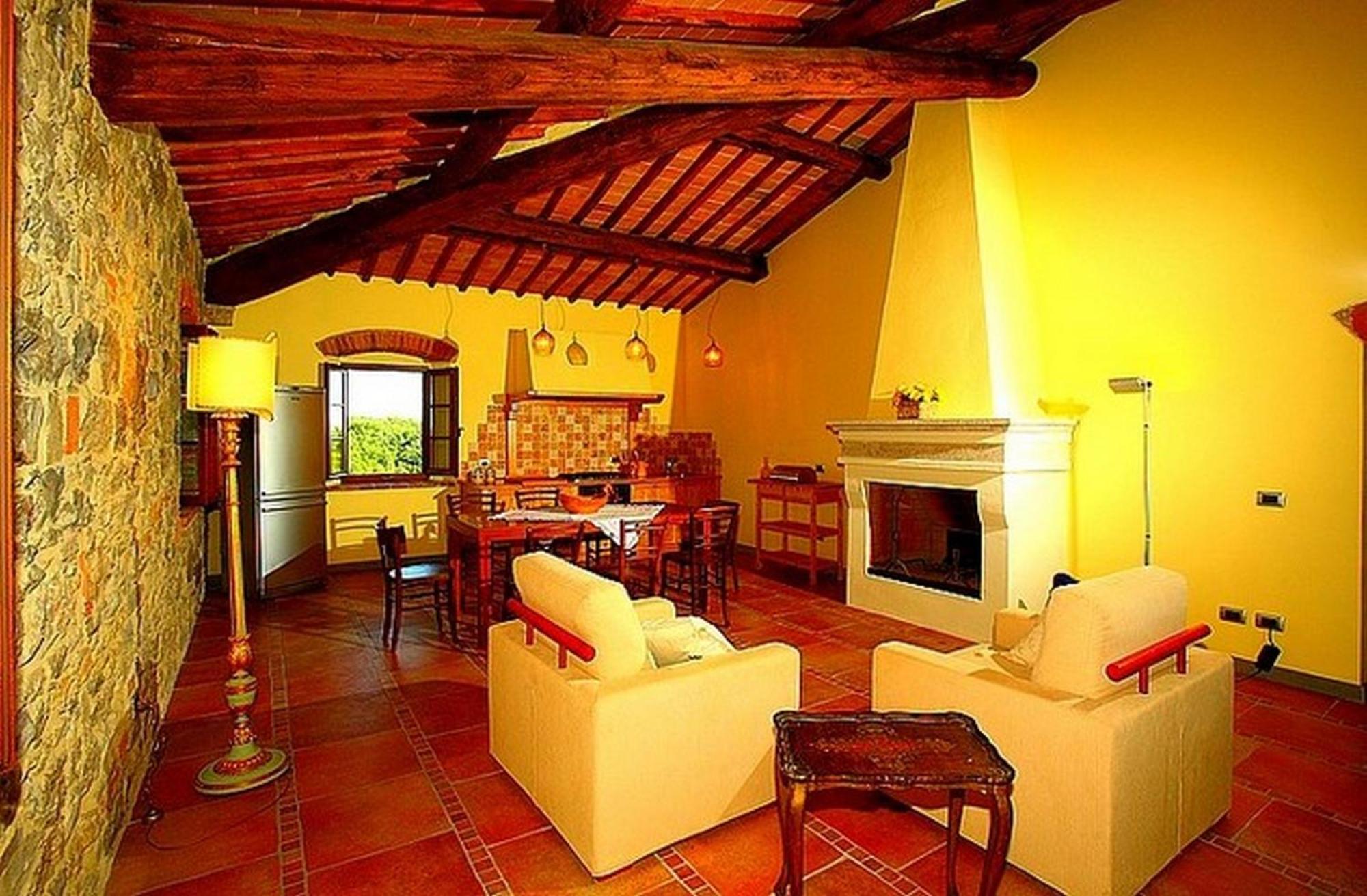 Podere Lucignano Secondo Agriturismo 基安蒂盖奥勒 客房 照片